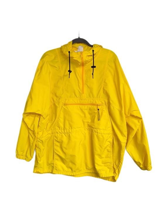 L.L. Bean Other - L.L.Bean - Yellow Half‑Zip Hooded Windbreaker – Lightweight - Men’s Size Large